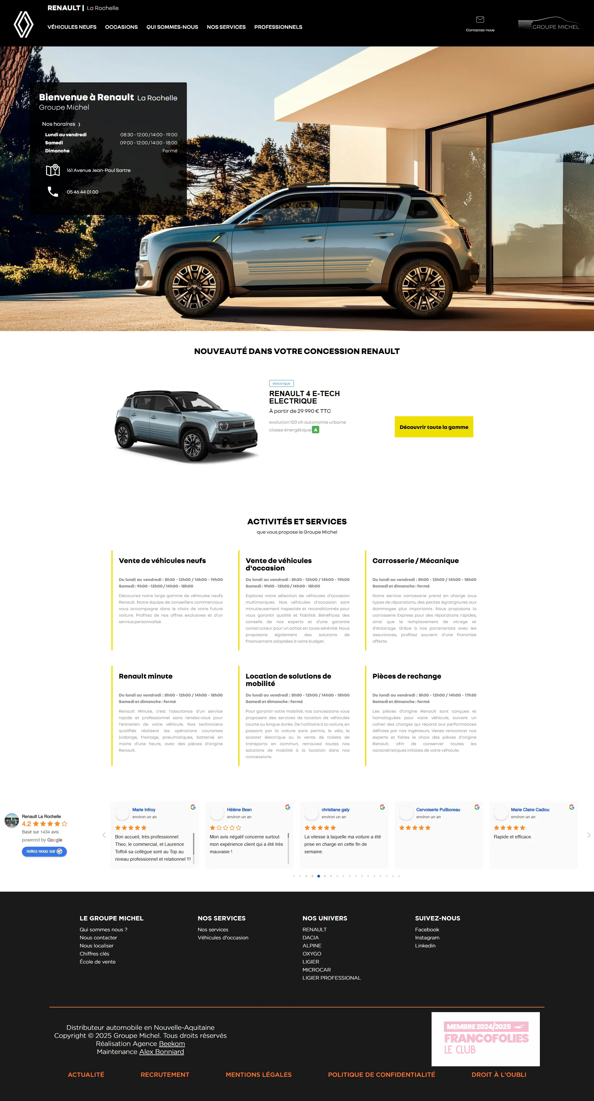 Screenshot de Groupe Michel